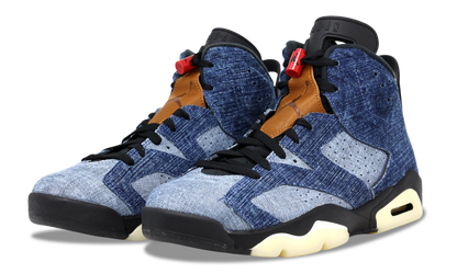 Nike Jordan 6 Retro Washed Denim 2019 (CT5350-401) Men's Size 8-11
