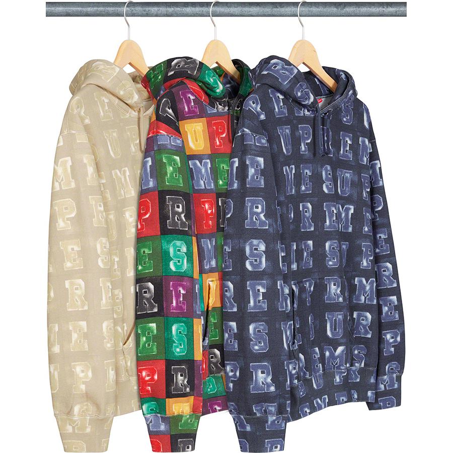 Supreme Blocks Hooded Sweatshirt Multicolor/Navy FW20 (FW20SW26) Men's Size S-XL