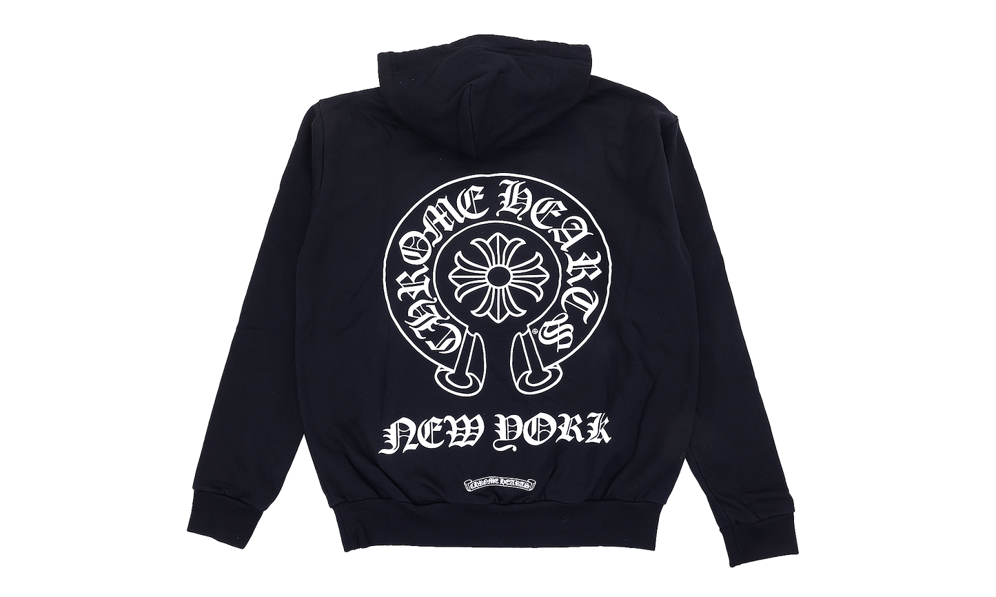 Chrome Hearts New York Exclusive Hoodie Black (CHHE-HD008) Men's Size S-XL
