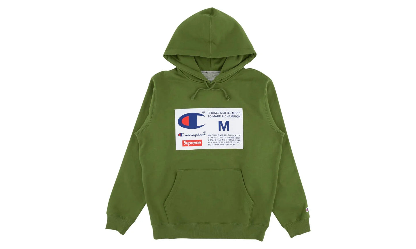 SUPREME&CHAMPION HOODED