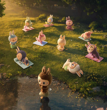 POP MART THE MONSTERS Lazy Yoga Series Figures (PM-002794-OS) 1pc