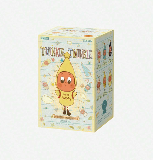 POP MART Twinkle Twinkle Sweet Dreams Forecast Series-Plush Pendant Blind Box(PM-096434-OS) 1pc