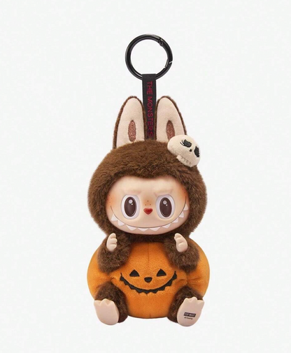 POP MART Happy Halloween Party Series-Sitting Pumpkin Vinyl Plush Pendant (PM-012977-OS) 1pc