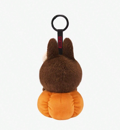 POP MART Happy Halloween Party Series-Sitting Pumpkin Vinyl Plush Pendant (PM-012977-OS) 1pc