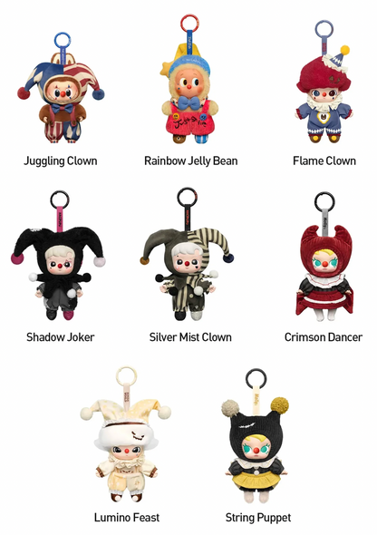 POP MART WHY SO SERIOUS Series-Vinyl Plush Pendant Blind Box(PM-037243-OS) 1pc