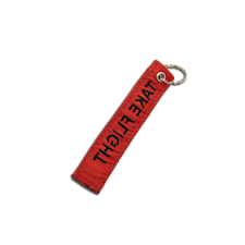 TRAVIS SCOTT Birds Eye View Tour Keychain RED (ONE SIZE)