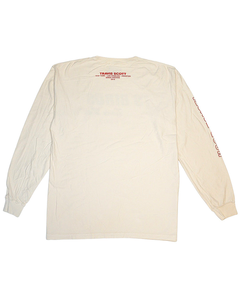 TRAVIS SCOTT Birds Archive L/S BEIGE