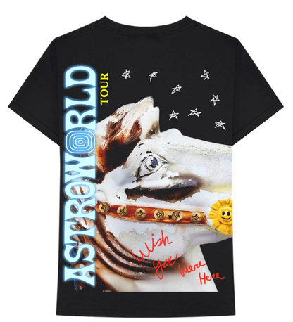 Travis Scott Astroworld Tour Launch T-shirt Black – Solestage Travis Scott Astroworld Tour Launch T-shirt Black – Solestage