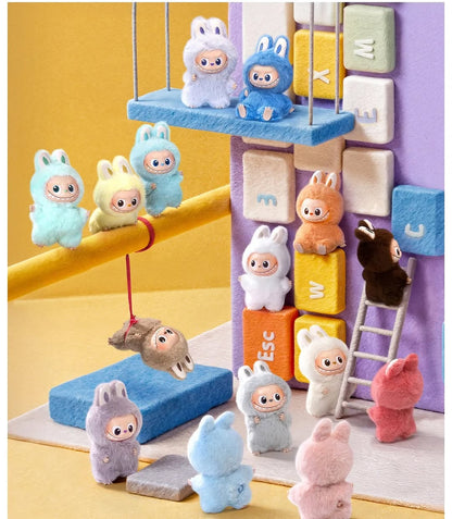 Pop Mart Labubu THE MONSTERS Pin for Love Series-Vinyl Plush Pendant Blind Box (N-Z) 1pc