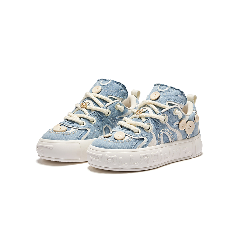 Palladium Button Sneaker denim