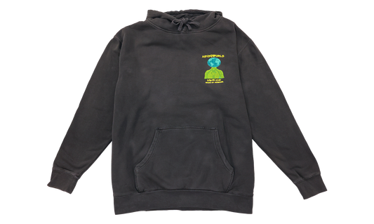Travis Scott ASTROWORLD WASHED HOODIE Grey