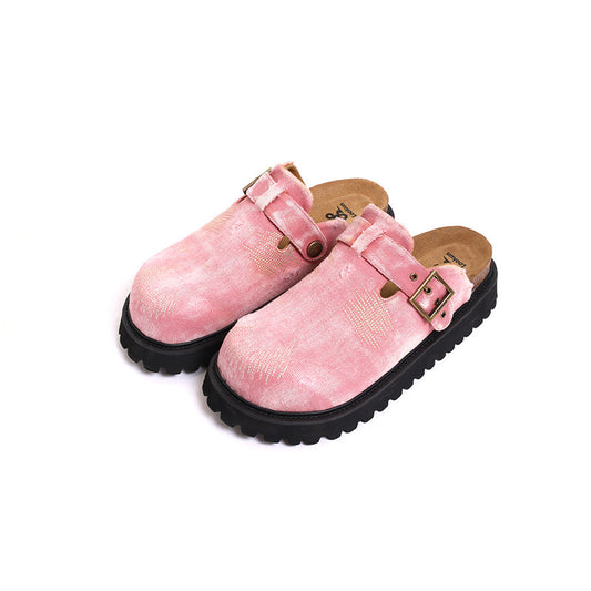 Lookun pink Clog