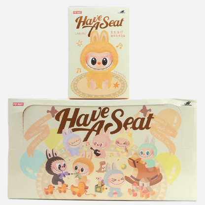 Pop Mart Labubu The Monsters Have A Seat Vinyl Plush V1 (PM-251596-OS) Set
