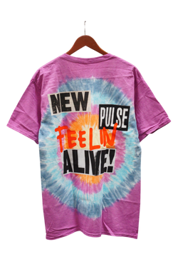 Travis Scott New Pulse Feeling Alive! Tee Tie-Dye