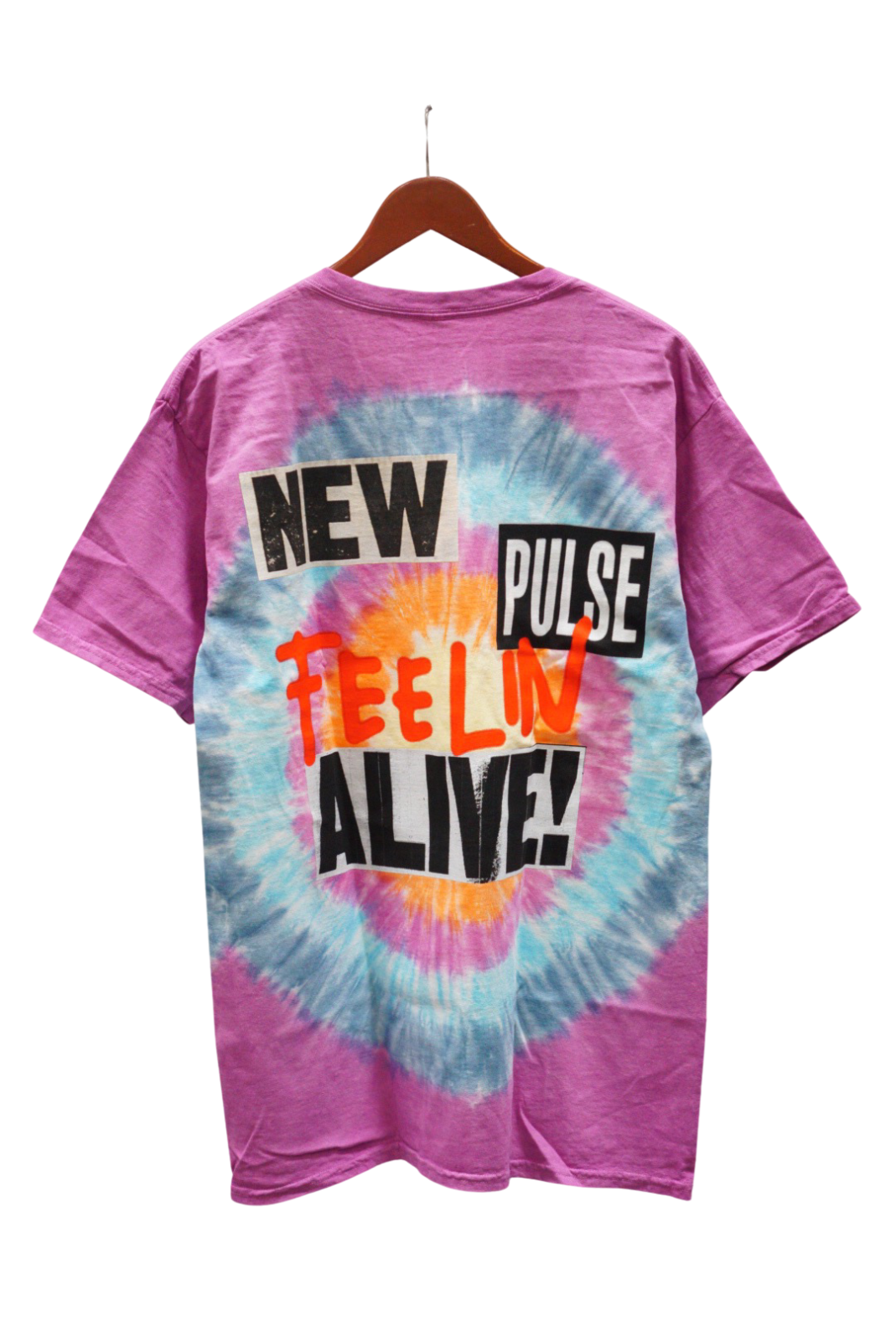 Travis Scott New Pulse Feeling Alive! Tee Tie-Dye