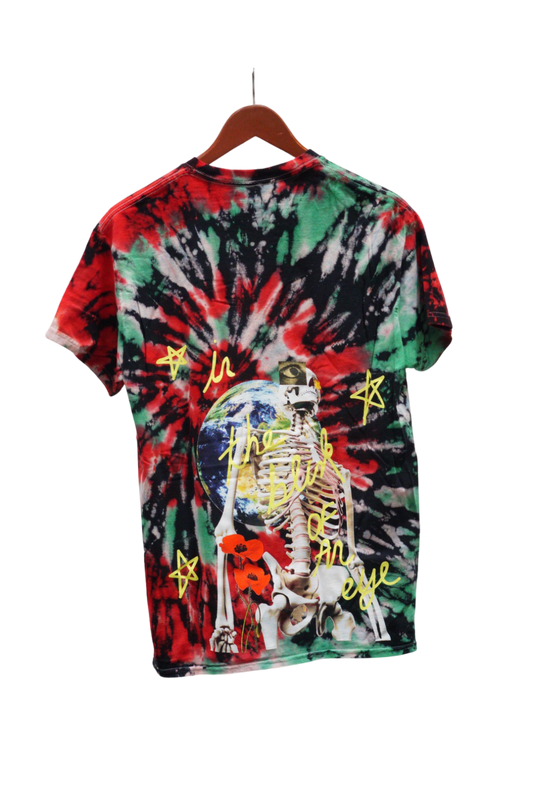 Travis Scott Blink Of An Eye Europe Tour Tee Tie-Dye (93665-352) Mens Size S-2XL