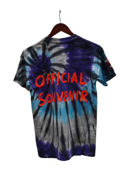 Travis Scott Official Souvenir Tee Purple Tie-Dye