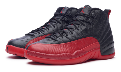 Nike Jordan 12 Retro Flu Game Black Red 2016 (130690-002) Men's Size 8