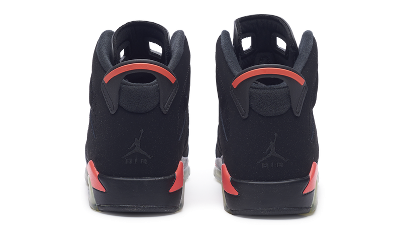 Nike Jordan 6 Retro Infrared Black Red 2014 GS 384665 023 Youth Size Solestage