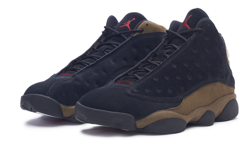 Air jordan 13 black and brown sales