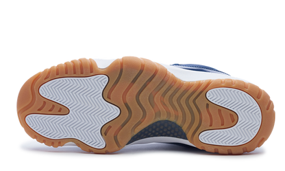 Navy gum bottom 11s hotsell