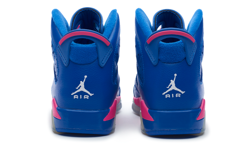 Nike Jordan 6 Retro Game Royal Pink GS 2014 543390 439 Youth Size 6Y Solestage