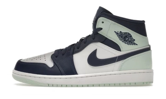 nike Jordan 1 Mid Blue Mint 2022 (554724-413) Men's Size 8-12