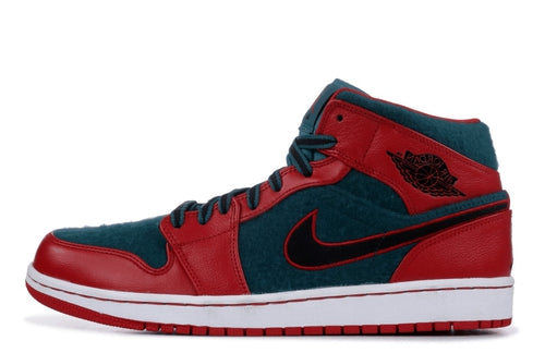 nike Air Jordan 1 Mid Gym Red Dark Sea 633206-608