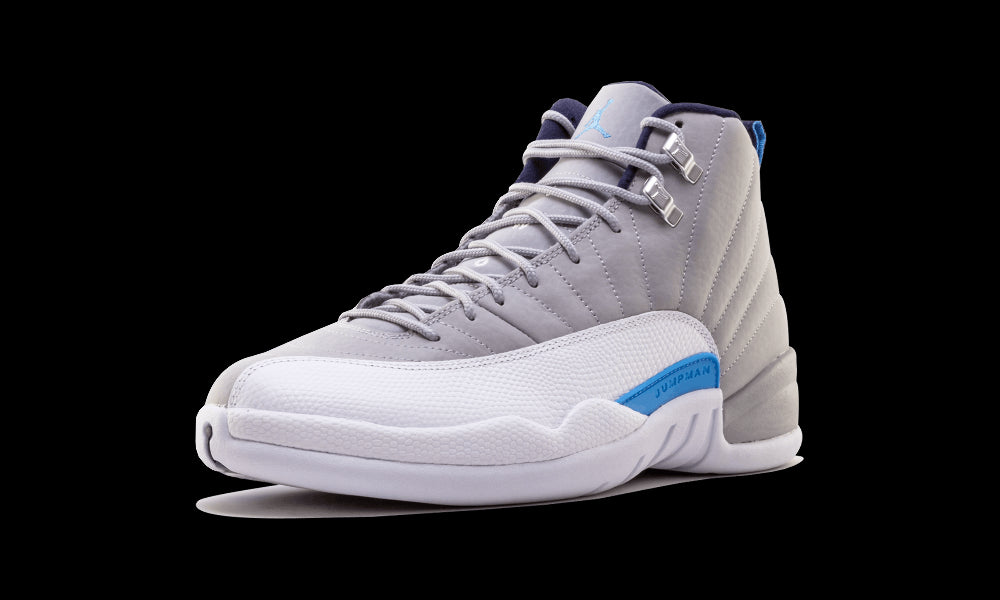 nike Air Jordan 12 Retro Grey University Blue