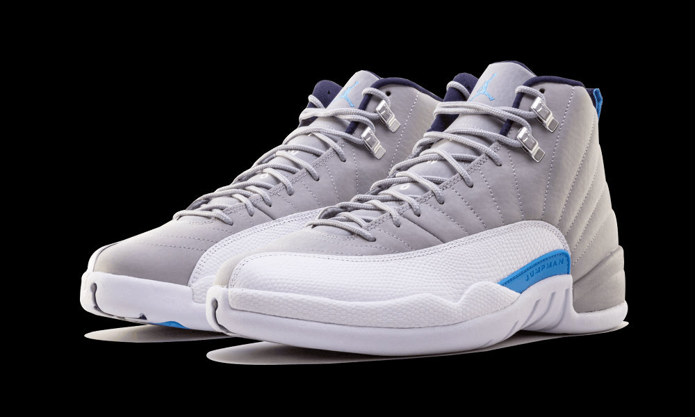 nike Air Jordan 12 Retro Grey University Blue