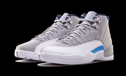 nike Air Jordan 12 Retro Grey University Blue
