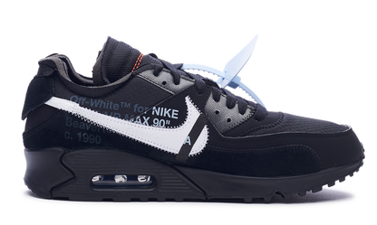 Nike Air Max 90 x OFF-WHITE Black 2019 (AA7293-001) Men's Size 6-13