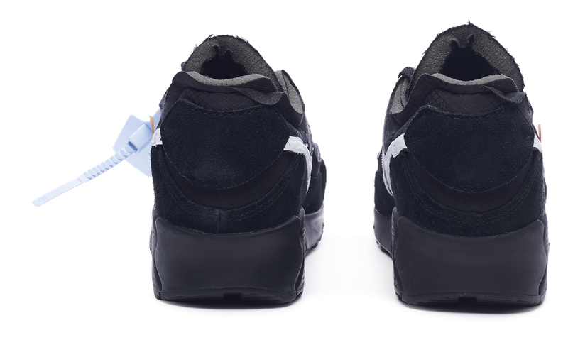 Nike Air Max 90 x OFF-WHITE Black 2019 (AA7293-001) Men's Size 6-13