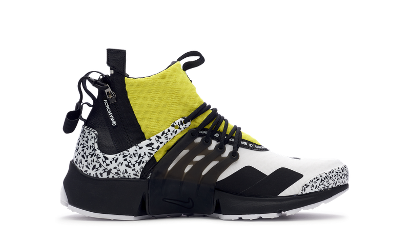 Nike Air Presto Mid Acronym Dynamic Yellow