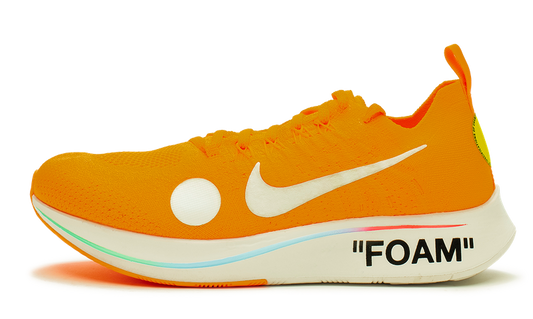 Nike Zoom Fly Mercurial x OFF-WHITE Total Orange 2018 (AO2115-800) Men Size 8-11