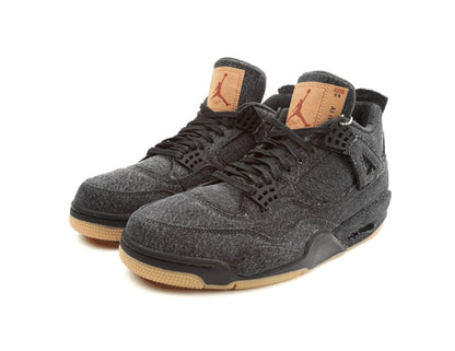nike Air Jordan 4 Retro Levi's Black (Levi's Tag)
