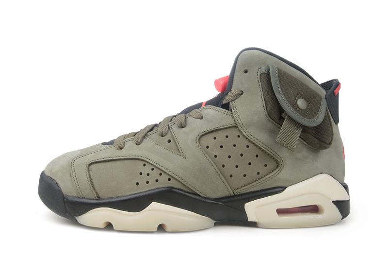 nike Jordan 6 Retro x Travis Scott GS (CN1085-200) Youth Size 4Y-7Y