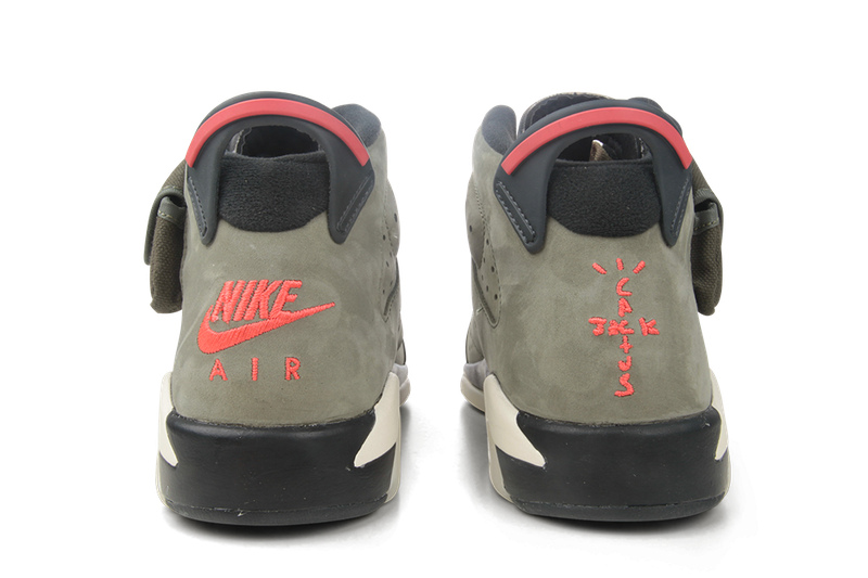 nike Jordan 6 Retro x Travis Scott GS (CN1085-200) Youth Size 4Y-7Y