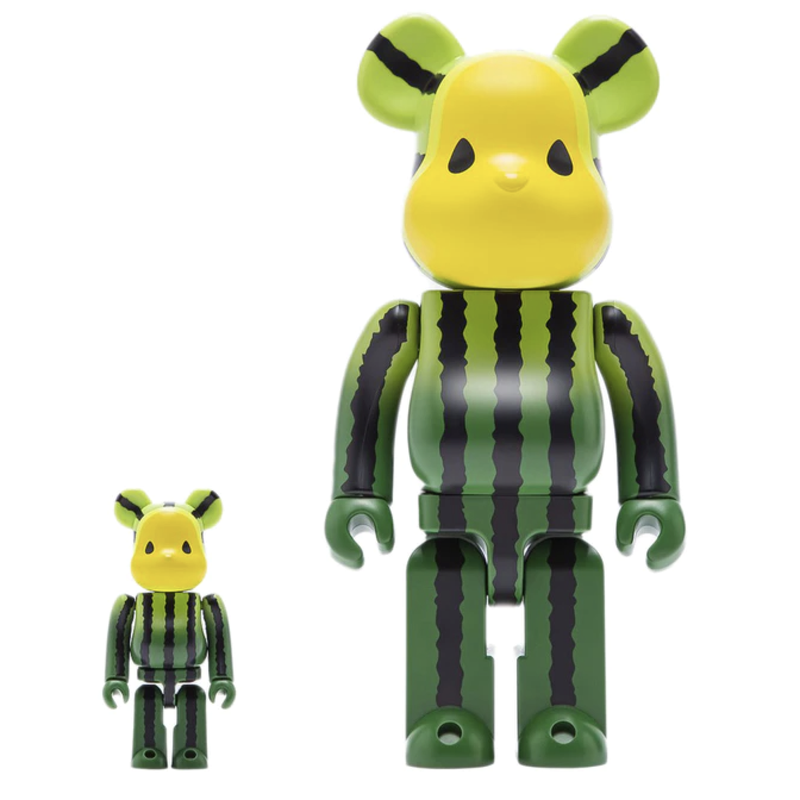 Bearbrick x CLOT Summer Fruits Yellow Watermelon Set 2021 (BEAR-026) One Size