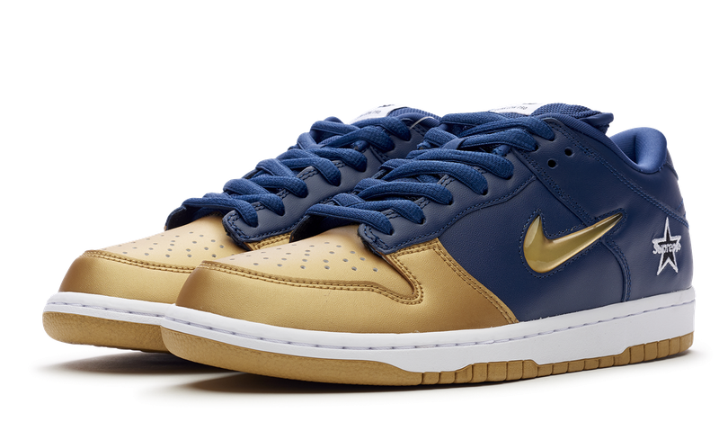 Nike Dunk SB Low x Supreme QS Metallic Gold 2019 (CK3480-700) Men's Size 7-13