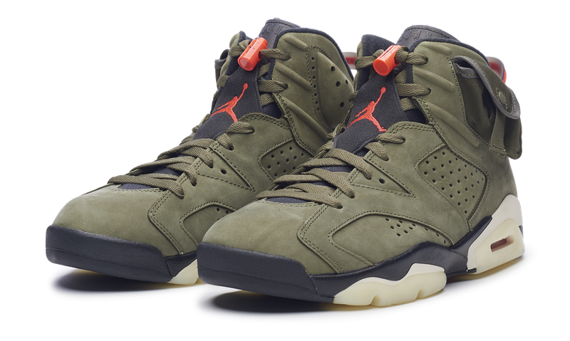 Nike Jordan 6 Retro x Travis Scott OIive Green (CN1084-200) Men Size 8-13