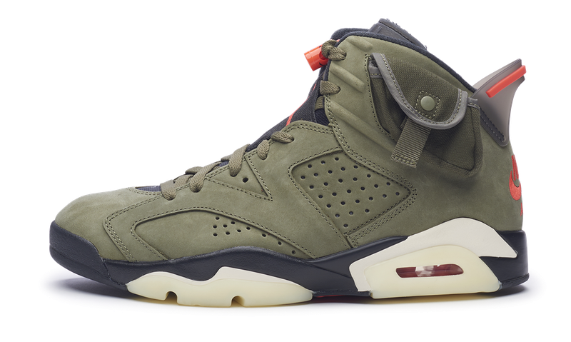 Nike Jordan 6 Retro x Travis Scott OIive Green (CN1084-200) Men Size 8-13