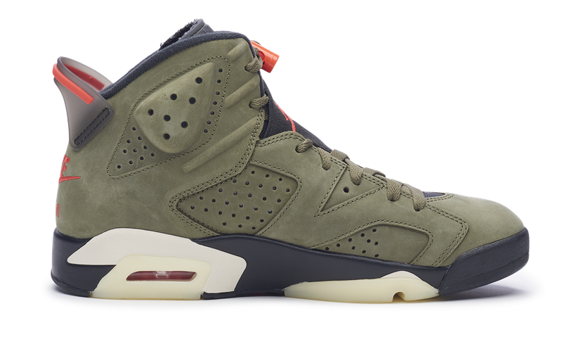 Nike Jordan 6 Retro x Travis Scott OIive Green (CN1084-200) Men Size 8-13