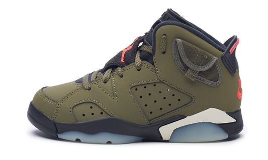 Nike Jordan 6 Retro x Travis Scott PS (CQ3565-200) Preschool Size 11C-3Y