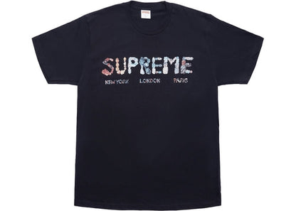 Supreme Rocks Tee Ash Grey/Black/Orange/Red/White SS18 (SS18T49) Men Size M-XL