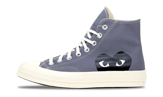 Converse Chuck Taylor Hi x CDG Comme Des Garcons PLAY Grey (171847C) Size 5-11