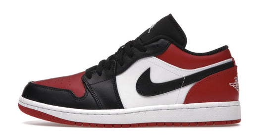 Nike Air Jordan 1 Low Bred Toe  553558-612