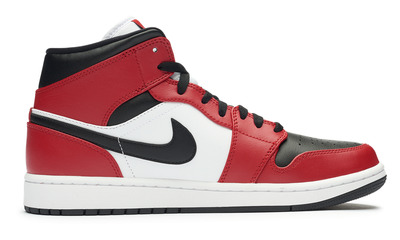 Nike Jordan 1 Mid Chicago Black Toe 2020 (554724-069) Men's Size 7-12