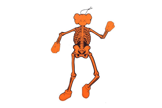 KAWS Skeleton Board Cutout Ornament Bone/Green/Orange/Pink (KAWS-SBCO) One Size