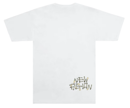 KAWS Skeleton New Fiction T-Shirt Bone 2021 (KAWS-SS01) Men's Size S-XL